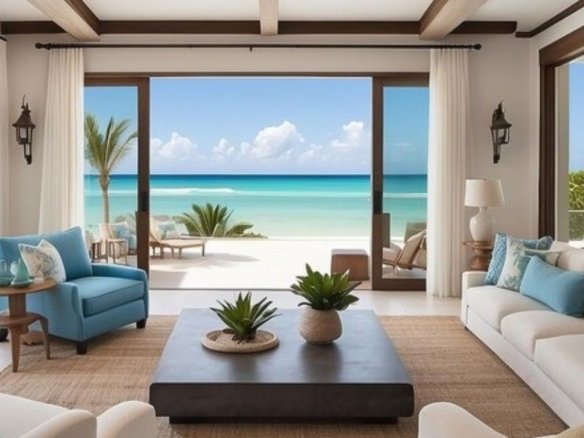 Decoración estilo Coastal Chic para tu condo de playa