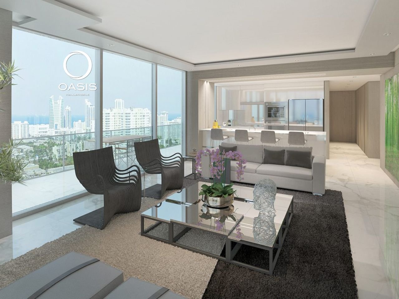 Oasis Hallandale – Un Distrito Urbano de Lujo, Negocios y Bienestar