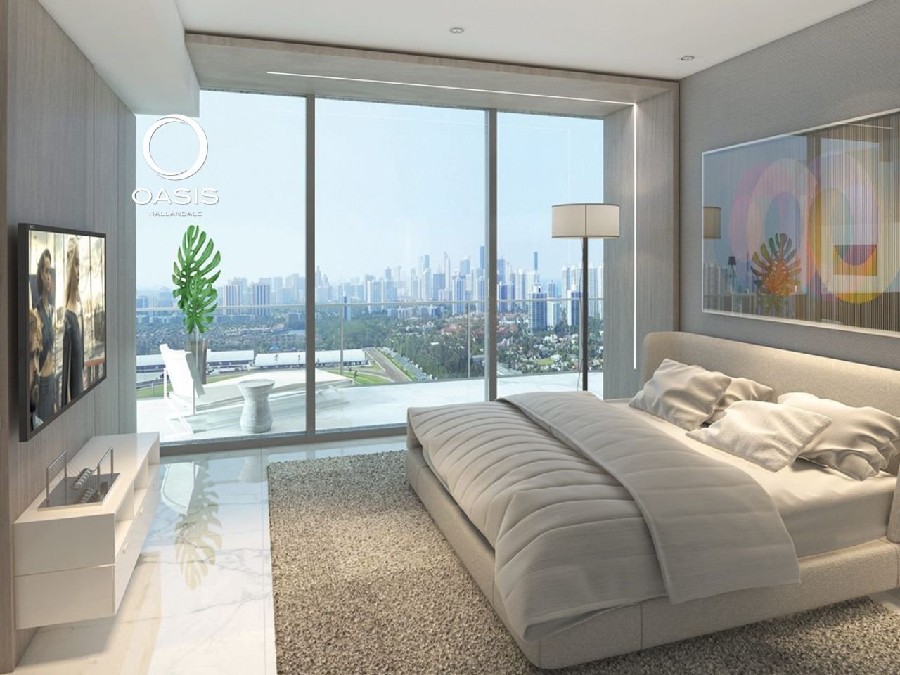Oasis Hallandale – Un Distrito Urbano de Lujo, Negocios y Bienestar