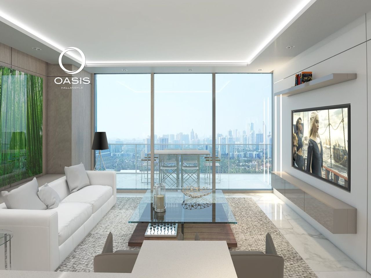 Oasis Hallandale – Un Distrito Urbano de Lujo, Negocios y Bienestar