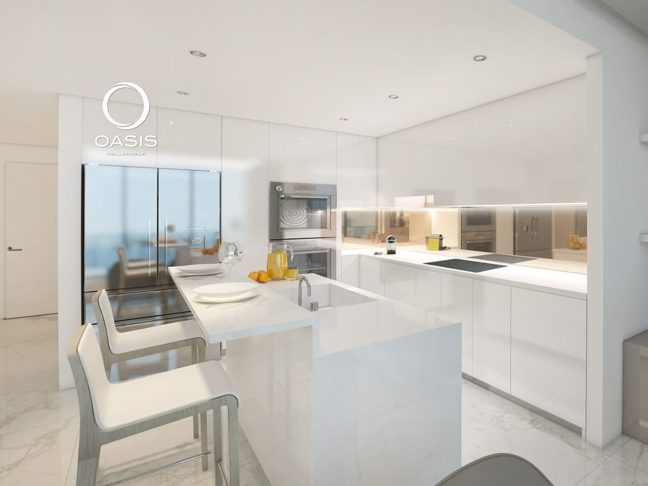 Oasis Hallandale – Un Distrito Urbano de Lujo, Negocios y Bienestar