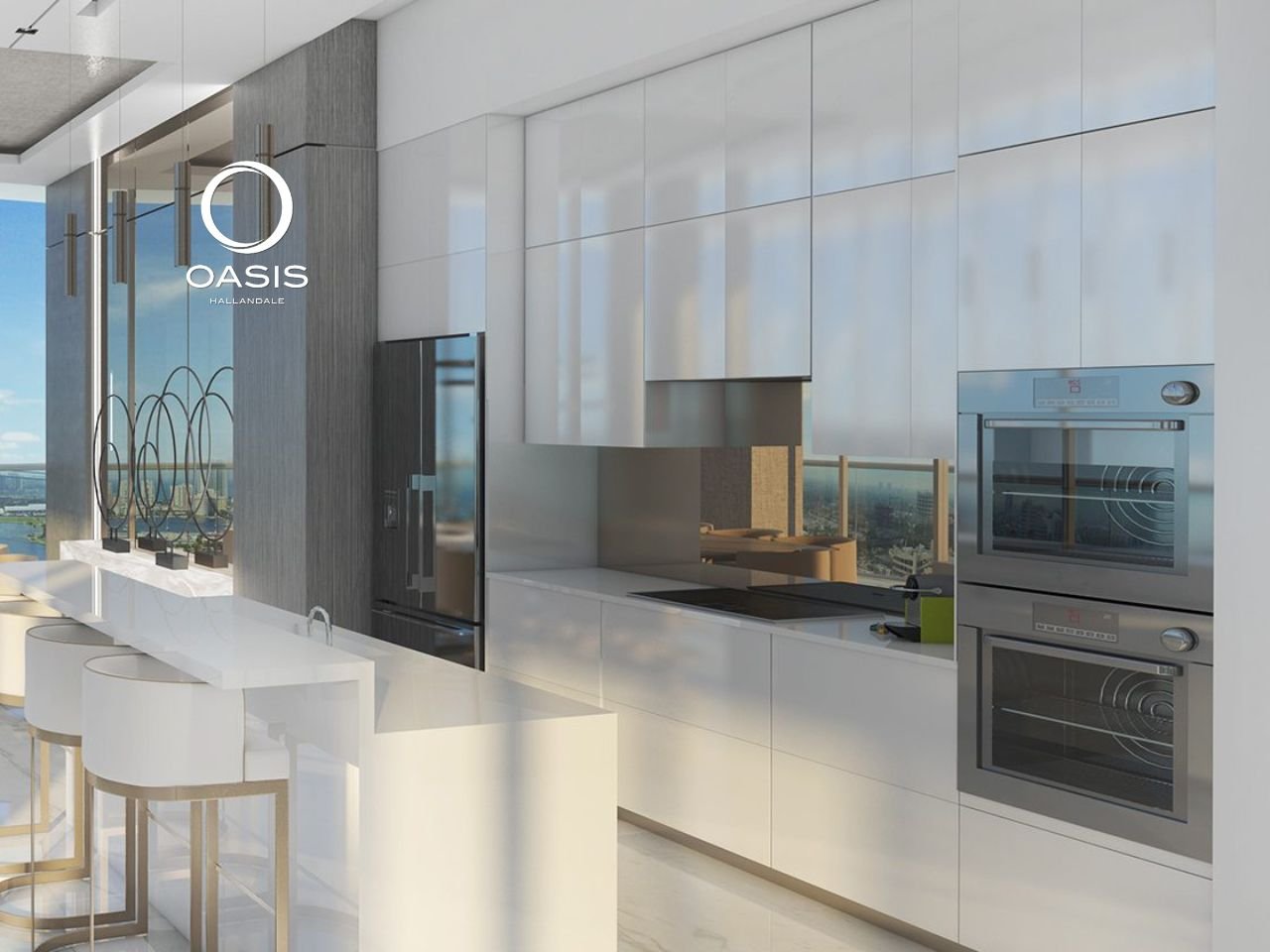 Oasis Hallandale – Un Distrito Urbano de Lujo, Negocios y Bienestar