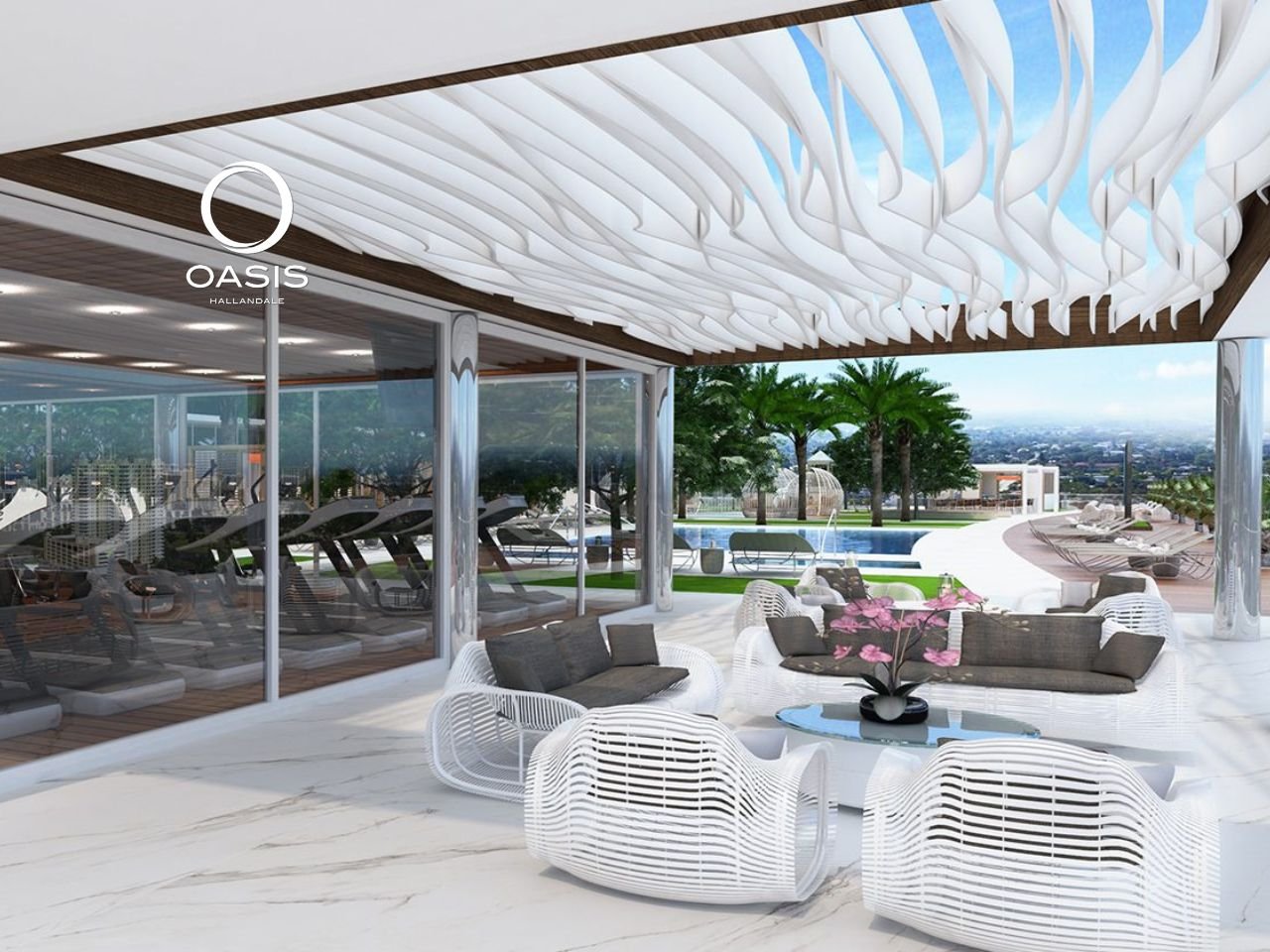 Oasis Hallandale – Un Distrito Urbano de Lujo, Negocios y Bienestar