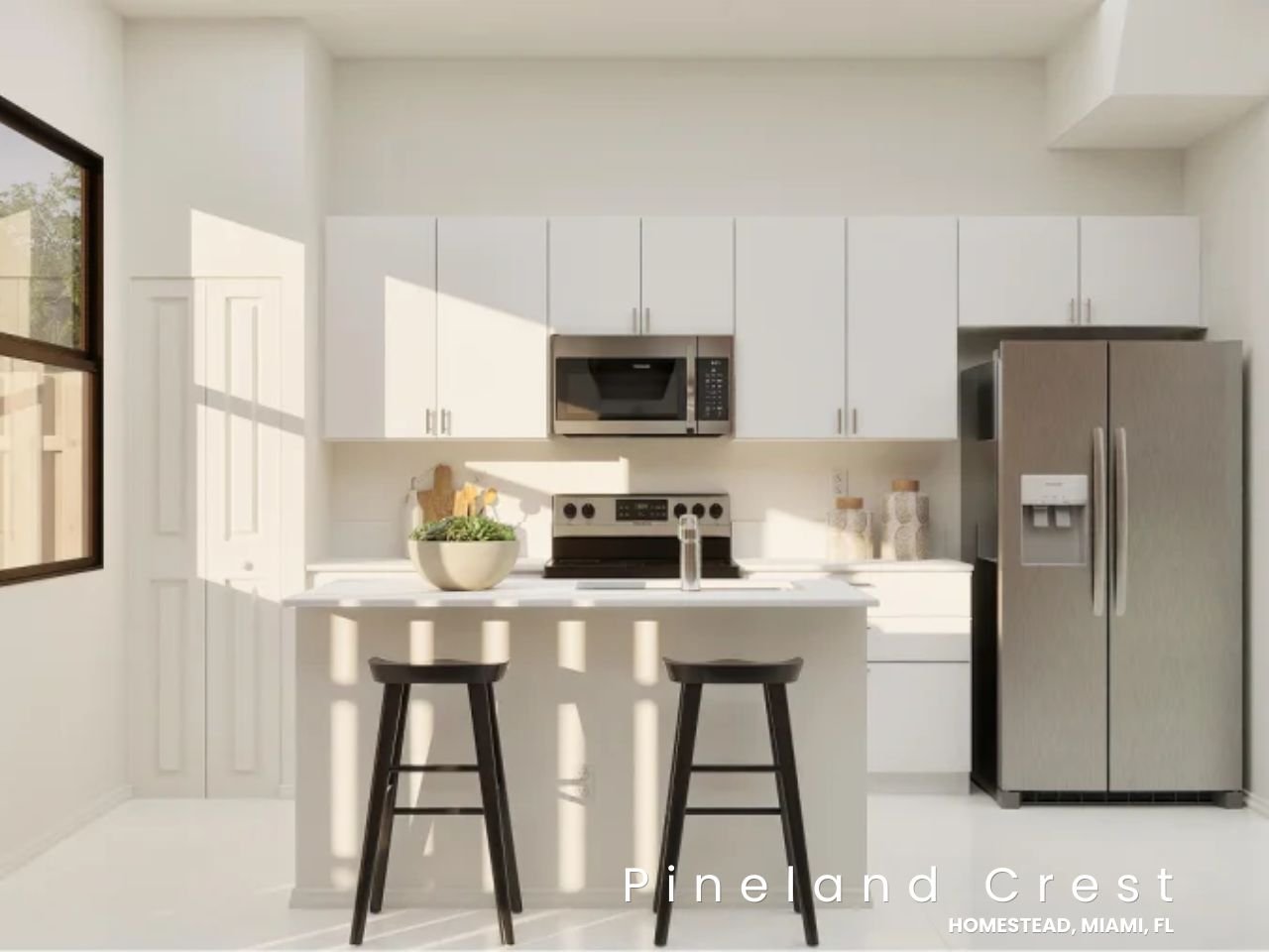 Pineland Crest – Townhomes Modernos y Diseño Funcional para la Vida Actual